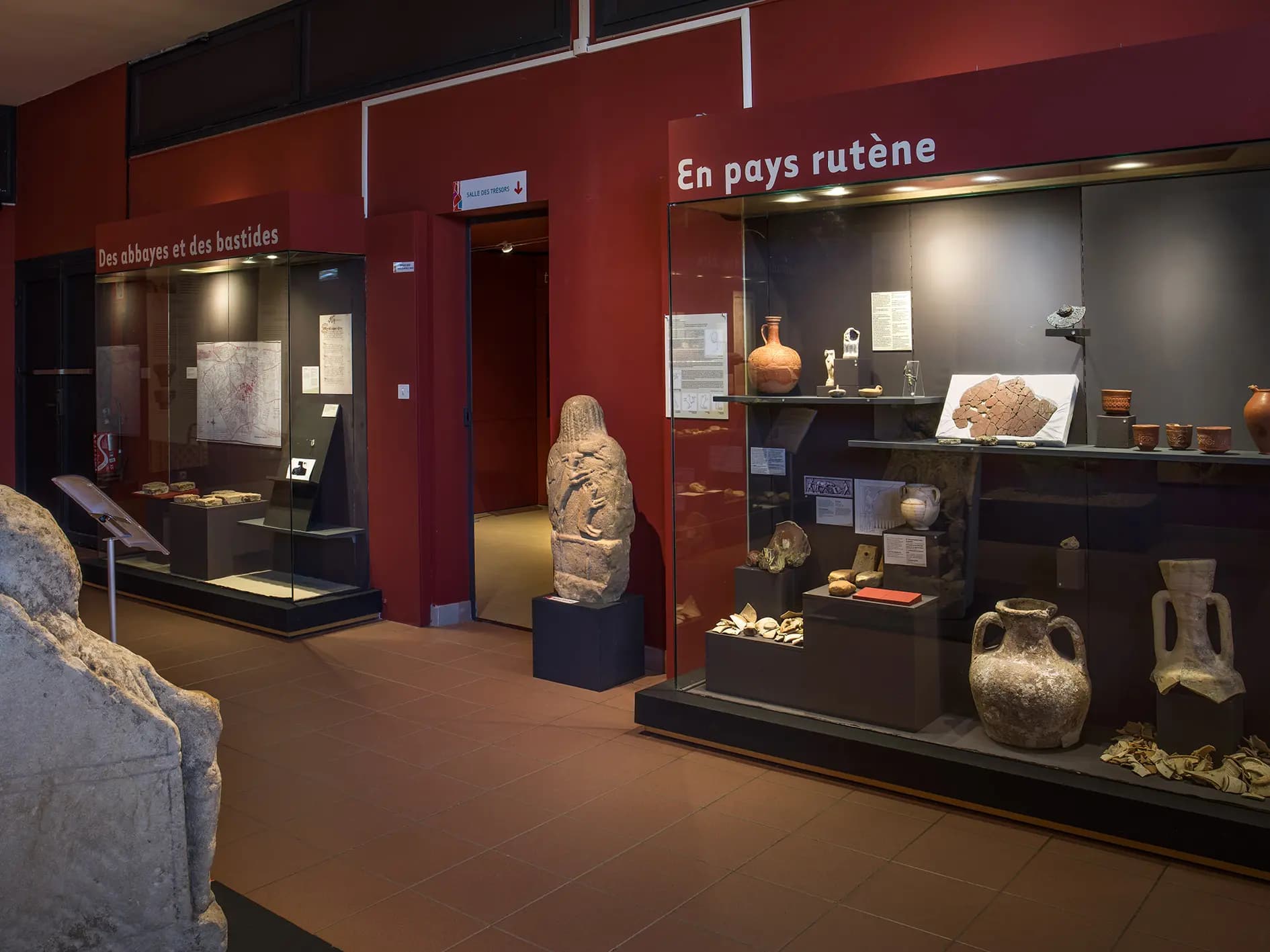 Photo d'un intérieur de musée